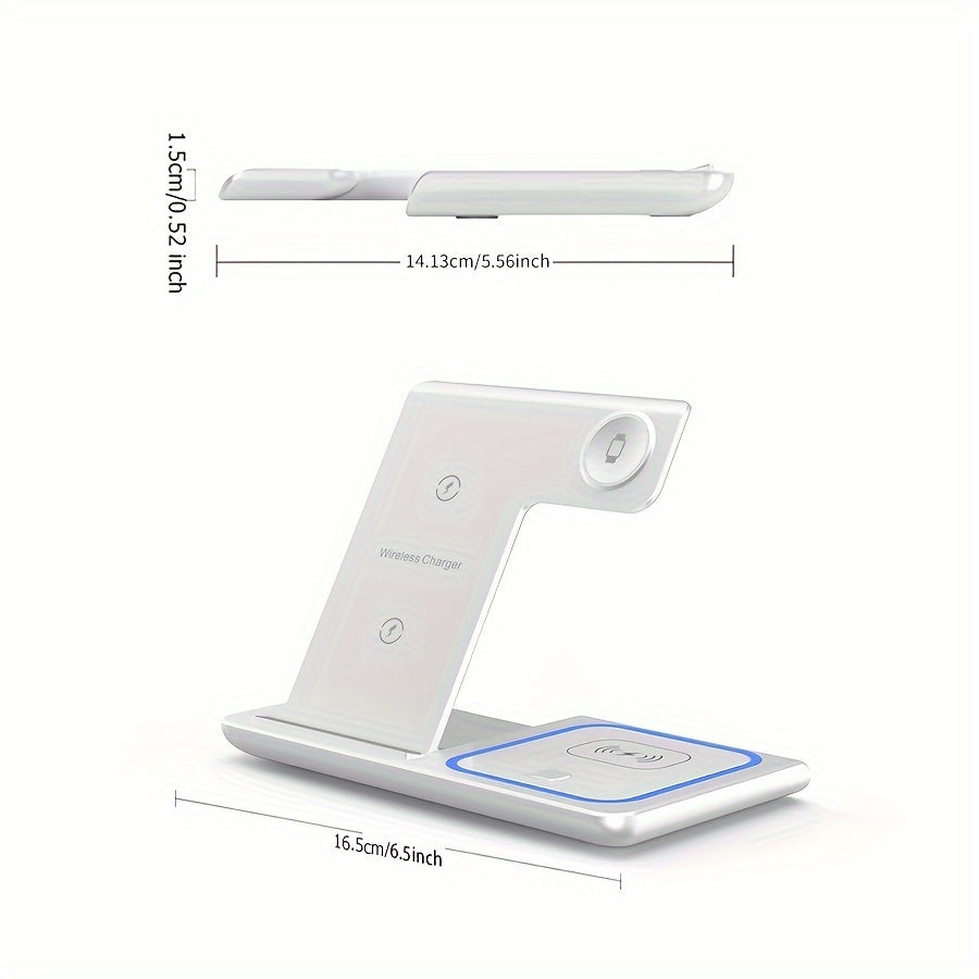 3 In 1 Wireless Charging Station